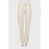 Cashmere trousers with elastic