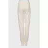 Cashmere trousers with elastic