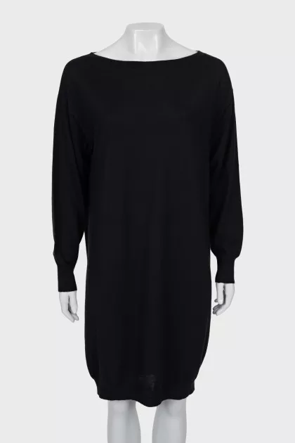 Cashmere and silk dress