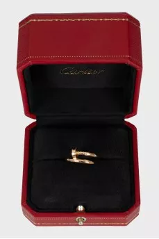 Gold ring Juste un Clou