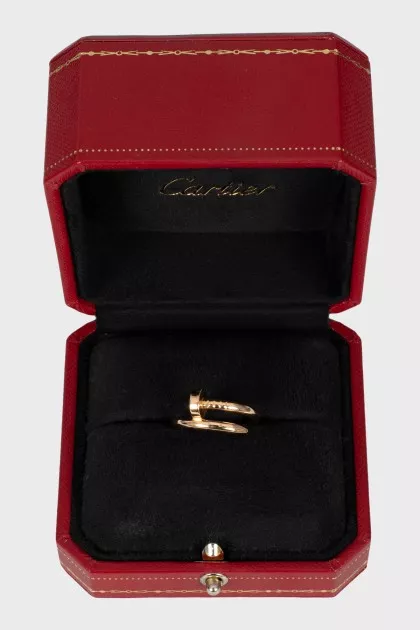 Gold ring Juste un Clou