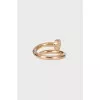 Gold ring Juste un Clou
