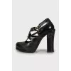 Perforated Ankle Boots