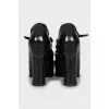 Perforated Ankle Boots