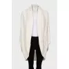 Knitted cashmere cardigan