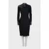 Black fitted dress