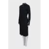 Black fitted dress