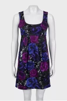 Floral dress with tag