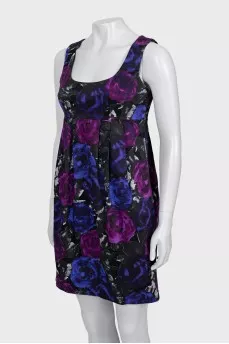 Floral dress with tag