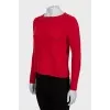 Cropped cashmere sweater