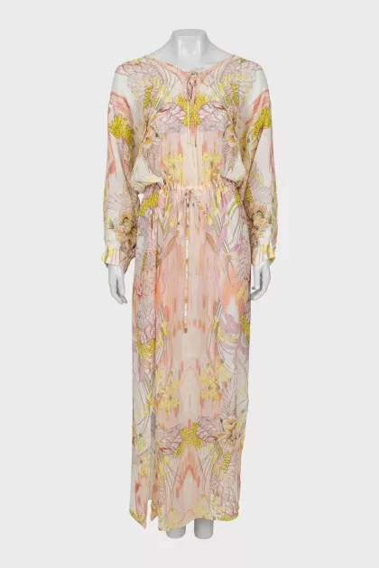 Long sleeve maxi dress