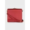 Red crossbody bag
