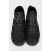Insulated boots in dark blue