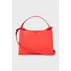 Red crossbody bag