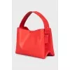Red crossbody bag