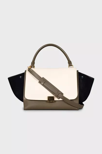 Mixed color tote bag