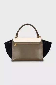 Mixed color tote bag