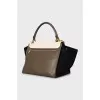 Mixed color tote bag