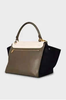 Mixed color tote bag