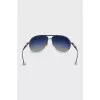 Men's sunglasses with decorative arms