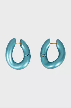 Blue earrings