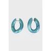 Blue earrings