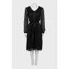 Black dress with lurex