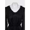 Black dress with lurex