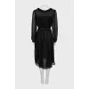Black dress with lurex