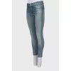 Low Rise Blue Skinny Jeans