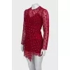 Slim fit woven dress