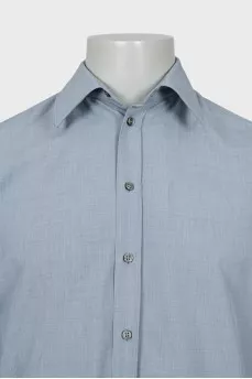 Men's blue dress shirt