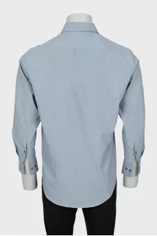 Men's blue dress shirt