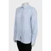 Straight-fit striped shirt