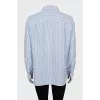 Straight-fit striped shirt