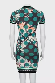 Floral bodycon dress