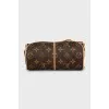 Toiletry bag in branded print