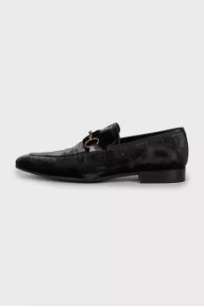 Men's velor loafers