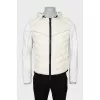 Men's jacket with contrast seams