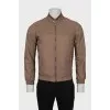 Men's bomber jacket in print