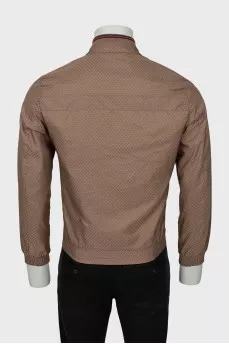 Men's bomber jacket in print