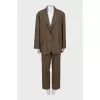 Brown oversized suit