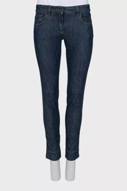 Blue slim fit jeans