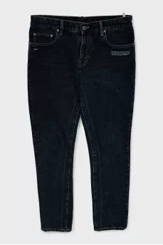 Men's blue jeans slim fit