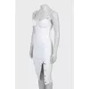 Bodycon dress with straps