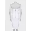 Bodycon dress with straps