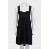 Fitted sundress with zipper