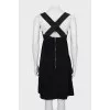 Fitted sundress with zipper