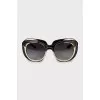 Mixed frame sunglasses