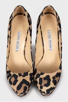 Animal print stilettos